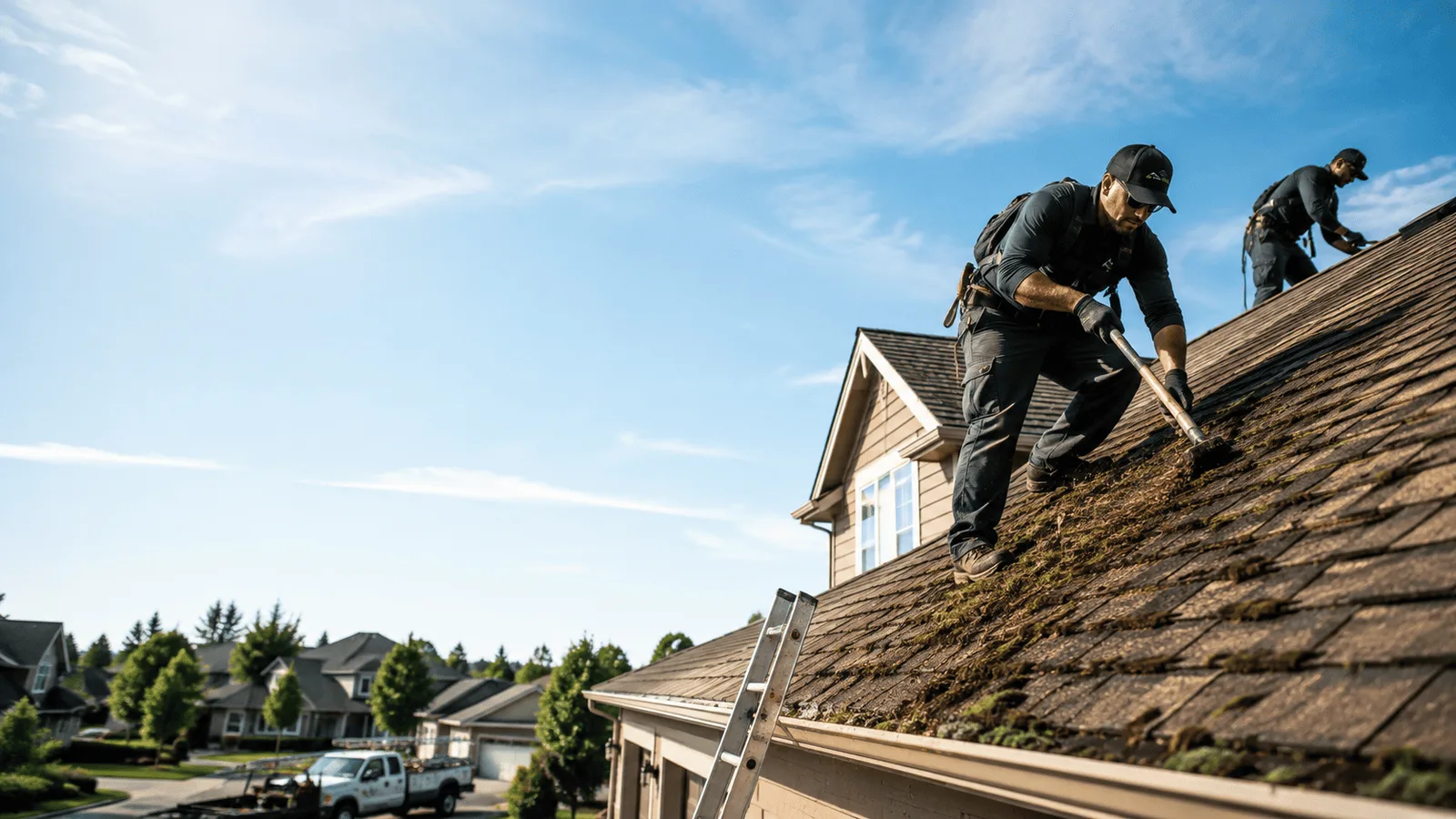 Roof Moss Removal in Calmar, IA near me